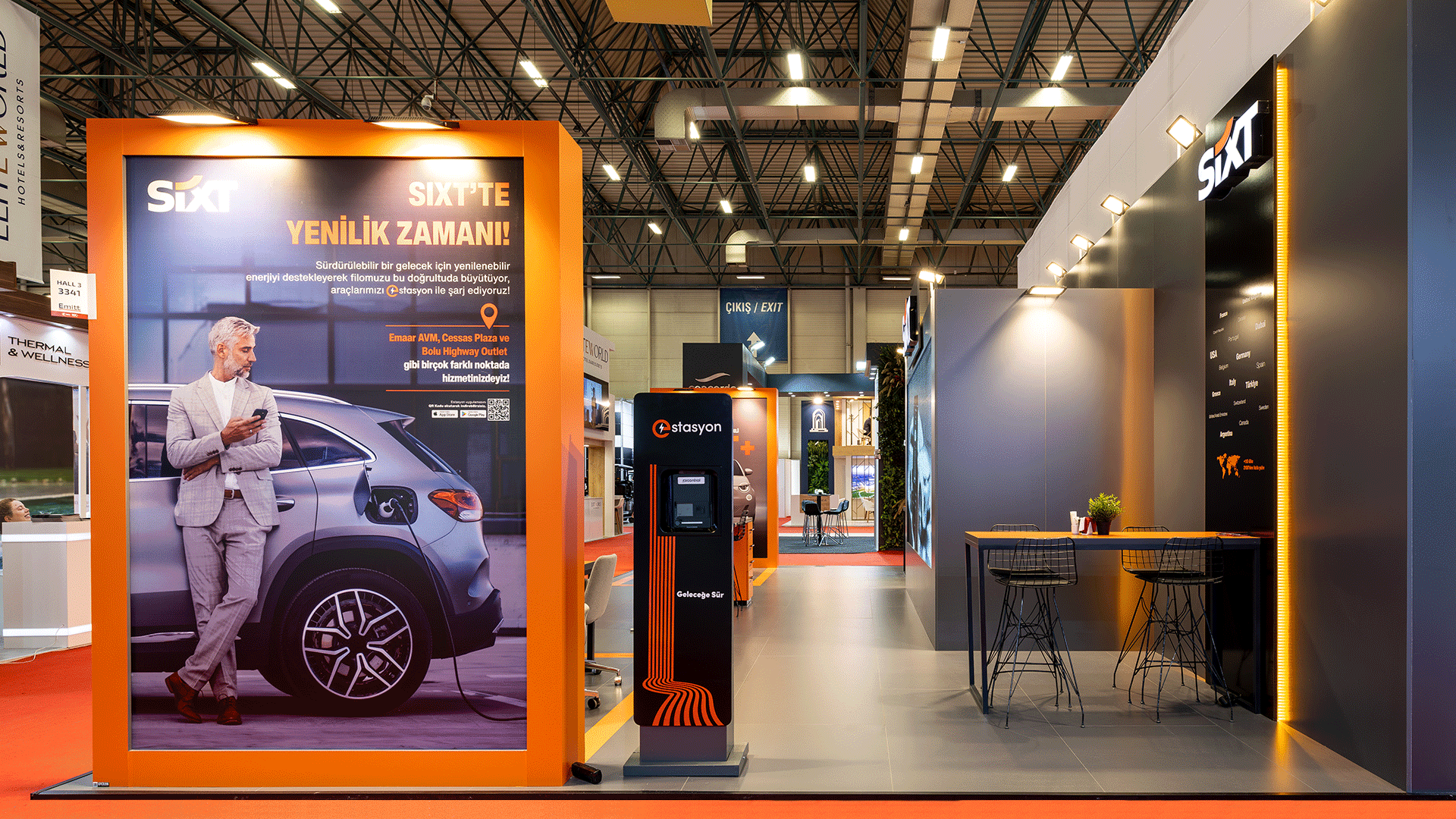 EFEX216 Exhibition Solutions, ING ing Fuar Stand Projesi - Mimarlık ve İç Mimarlık Hizmetleri